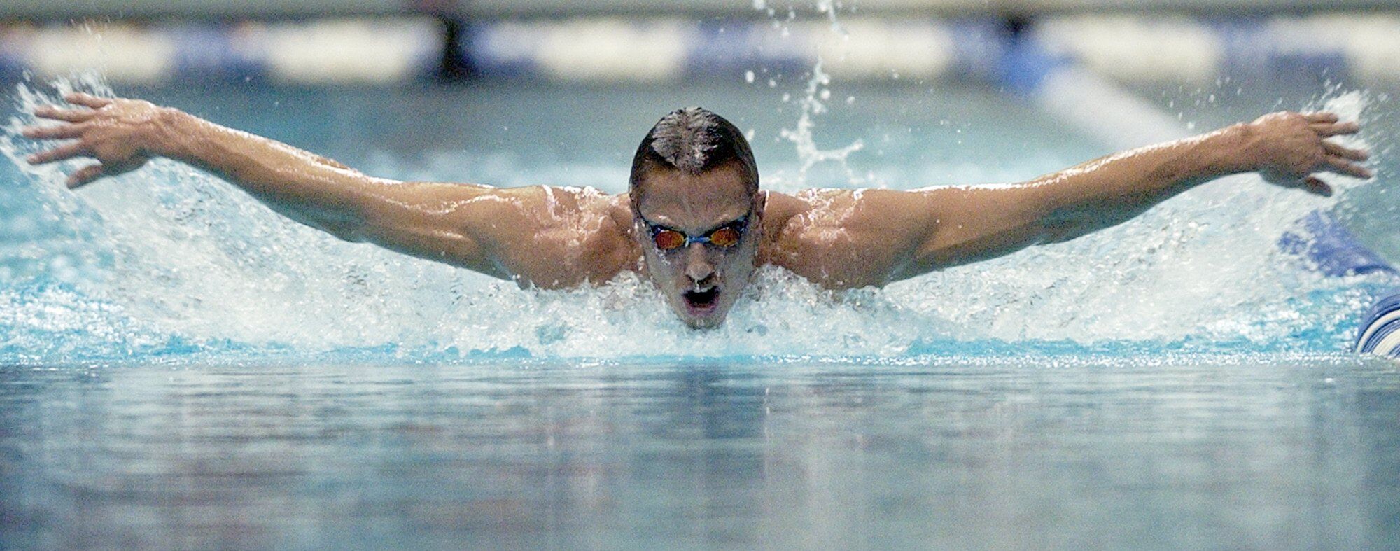 2004: Auburn's Fred Bousquet breaks world record in 50-meter freestyle